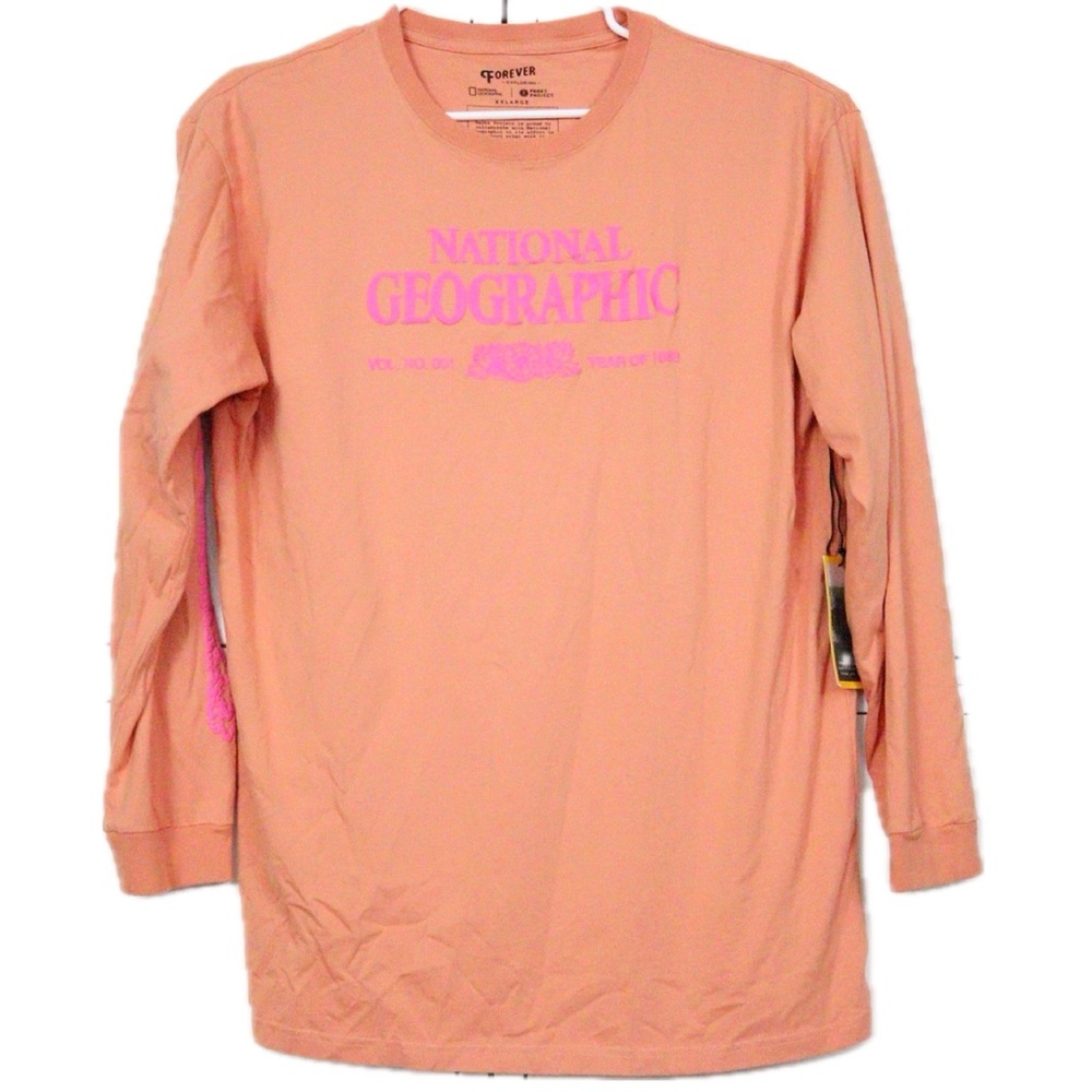 National Geographic x Parks Project Legacy Puffy Print Long Sleeve - Terracotta